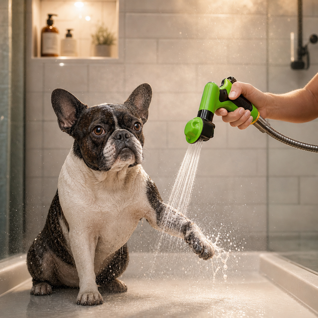 Pistolet douche chien 3 modes
